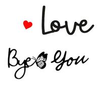 Flur dekoschild lieben - Porta d'ingresso di San - script, ti amo addio arte della , | Scudo di decorazione 'amore di San da 0,2 pollici in legno adatto per la porta di in