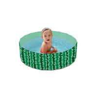 Flur Piscina Rigida per Bambini 80x20 cm in PVC Fantasia Fruit con Fondo Antiscivolo, Piscina da Giardino Sicura e Facile da Montare per Esterno