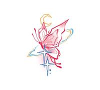 Flurry adesivi colorati personalizzati per tatuaggio con farfalla da sogno colorata, impermeabili e duraturi, senso senior, cartone animato femminile