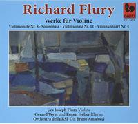 Werke Fur Violine - Richard Flury (Audio Cd)