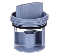Flusensieb Compatibile con Bosch Neff Constructa Balay Waschmaschine Waschtrockner, Ricambio Filtro Pompa di Scarico Ø 64 mm Blu in Plastica POM con Guarnizione