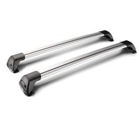 Flush, coppia barre portatutto telescopiche in alluminio - 95 cm