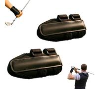 Flush Daddy Pro Golf Trainer, Flush Daddy Pro Golf Wrist, Rinforza il polso per mantenerlo in posizione, per principianti, correzione della postura del braccio (2 PCS)