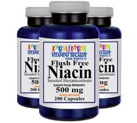 Flush-Libero Niacina 500mg Inositolo Hexanicotinate 3X200 Vitamina B3
