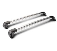 Flush Mixed, coppia barre portatutto telescopiche in alluminio - 105+110 cm