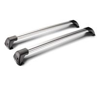 Flush Mixed, coppia barre portatutto telescopiche in alluminio - 105+110 cm