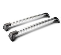 Flush Mixed, coppia barre portatutto telescopiche in alluminio - 90+95 cm