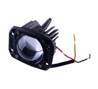 Flush Mount LED Front Bumper Working Driving Fog Light Lamp For Off-road SUV UTV