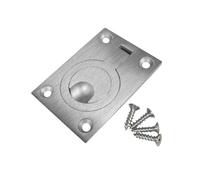 Flush Ring Pull Handle - Marine Handle Boat Flush Hatch | Ring Handle Flush Hatch | Stainless Steel Marine Deck Cabin Cover Handle corr0sion-resisting Polished Marine Lifting Ring