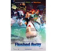 Flushed Away (Doppio Lato Internazionale) Poster Originale Del Film