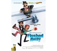 Flushed Away (Doppio Lato Regolare) (2006) Originale Film Poster