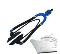 Flusher per motore a barca, scarico parallelo per prese d'acqua, paraorecchie fuoribordo a forma di U, per manutenzione quotidiana in acqua e salata, di raffreddamento per riscaldamento al