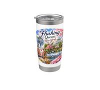 Flushing Queens, New York Bicchiere termico in acciaio inox doppia parete