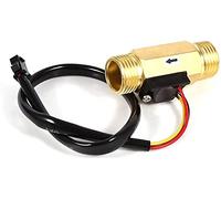 Flussi d'acqua Hall Sensore Interruttore Flussi Meter Rame Flussometro Effetto Liquido Flussi Acqua Sensore Interruttore 1-30L/min G 1/2 "