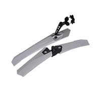 Flussi di Escrementi Della Bicicletta Regolabile Anteriore Posteriore Parafango Protezione Fango Ciclismo Splash Guardiano Per Mountain Road Bicicletta