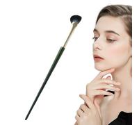 Flussi - Pennello angolato per contouring, pennello per trucco a ventaglio, pennello per ombretto naso, setole morbide sotto il fard, pennello angolato, pennello per evidenziare il trucco