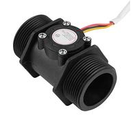 Flussimetro a turbina, DN40 G1.5"Flussimetro elettronico Interruttore sensore di flusso d'acqua, Misuratore interruttore sensore Hall, per scaldabagno, di trattamento dell'acqua