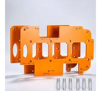 Flusso di lavoro semplificato con il modello di trapano 3 in 1 per la lavorazione del legno per installazioni elettriche rapide (7 × 6 + 7 × 7 cm)