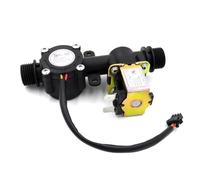 Flussometro Acqua Elettrovalvola Sensore Di Flusso D'acqua Macchina Controllo 'acqua Misuratore Portata Hall G1/2 Diametro Del Tubo