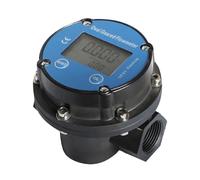 Flussometro Acqua, Misuratore Di Portata Digitale A Ingranaggi Ovali Con Display LCD Per Olio Paraffina E Metanolo 5-60 L/min,per Tubazioni, Giardinaggio,