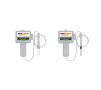 Flussometro Acqua Tester Di Cloro 2 In 1 Misuratore PH E CL2 For Piscine Spa Rilevatore Qualità 'acqua For Acquari Sorgenti Termali(2pcs)