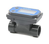 Flussometro digitale con grande capacità di flussi con display chiaro per trattamenti dell'acqua della piscina Misuratore di portata dell'acqua di misurazione accurata del liquido