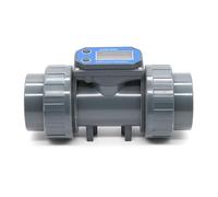 Flussometro digitale con grande capacità di flussi con display chiaro per trattamenti dell'acqua della piscina Misuratore di portata dell'acqua di misurazione accurata del liquido