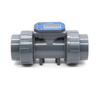 Flussometro digitale con grande capacità di flussi con display chiaro per trattamenti dell'acqua della piscina Misuratore di portata dell'acqua di misurazione accurata del liquido