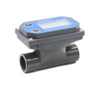 Flussometro digitale con grande capacità di flussi con display chiaro per trattamenti dell'acqua della piscina Misuratore di portata dell'acqua di misurazione accurata del liquido