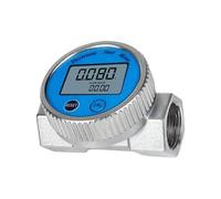 Flussometro digitale in acciaio inossidabile DN20/DN25 Misuratore di flussi per acqua olio QTS PTS L GAL Misuratore di controllo dei flussi Gestione della trasformazione degli alimenti