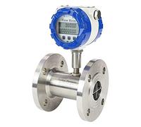 Flussometro, flussometro dell'acqua della turbina DN40/50/65/80/100/125 Flussometro digitale Flussimetro turbina per diesel Benzina Latte Acqua Alcol 4-20mA RS485 per acqua, diesel, benzina e altri