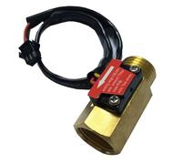 Flussometro for liquidi ad effetto Hall con sensore di flusso d'acqua in ottone YF-B2 da 1/2" Opzioni di unità versatili