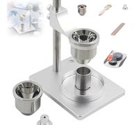 Flussometro Hall, Tester per Metallurgia e Analisi delle Polveri | Set da Laboratorio con Imbuti da 2,5 mm e 5 mm per Polveri Metalliche, Leghe, Ricerca Materiali e Controllo Qualità(A)