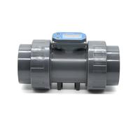 Flussometro LCD elettronico dell'esposizione adatto ad applicazioni dell'acqua e dei combustibili nei sistemi di irrigazione e nell'acquedotto DN15-DN80