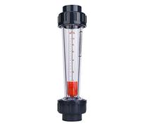 Flussometro liquido 1-10 m3/H ABS tipo di tubo in plastica rotametro flussometro liquido interfaccia piatta in plastica strumenti di misurazione del flusso