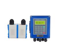 Flussometro per liquidi, Misuratore di portata ad ultrasuoni Tipo a clip esterna Misuratore di portata for liquidi Contatore Trasmettitore for sensore di flusso for condutture di acqua liquida montato