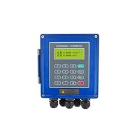 Flussometro per liquidi, Misuratore di portata ad ultrasuoni Tipo a clip esterna Misuratore di portata for liquidi Contatore Trasmettitore for sensore di flusso for condutture di acqua liquida montato