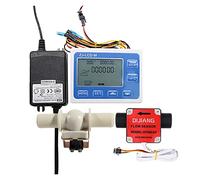 Flussometro, regolatore quantitativo di flusso con display digitale DN20 da 3/4 pollici Il solenoide del sensore del cambio viene utilizzato per controllare e visualizzare il flusso del fluido per