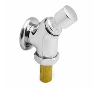 FLUSSOMETRO TEMPORIZZATO ESTERNO 3/4'' CON PULSANTE A 45 GRADI ACCIAIO CROMATO