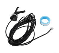 Flussostato per sistema di sale con sensore cloratore per piscina, compatibile con aqua Rite Logic, cavo da 4,6 m, materiale PP