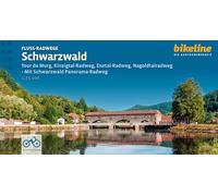 Flussradwege Schwarzwald: Tour de Murg, Kinzigtal-Radweg, Enztal-Radweg, Nagoldtalradweg ¿ Mit Schwarzwald Panorama-Radweg. 1:75.000, 634 km, GPS-Tracks Download, LiveUpdate