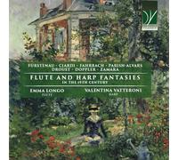 Emma Longo Flute And Harp Fantasies In The 19Th Century (CD)