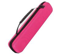 Flute Carrying Case | 35.5x8x6cm Shockproof High-Density EVA Pouch - Tubular Portable And Practical Curling Iron Travel Case With Zipper - For Studio Vacation Commute Performance