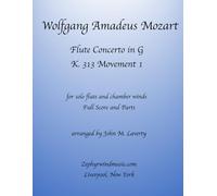 Flute Concerto Movement I, K. 313 with Chamber Winds Accompaniment