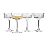 Pasabahce Confezione 4 Coppe Champagne Elysia Vetro, Trasparente, Cl 26 - trasparente vetro 5893426