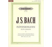 Flute Sonatas, Bwv 1030-1032 for Flute and Harpsichord Piano (1): Flötensonaten - Band 1
