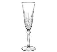 Rcr melodia set 6 calice flutè cl 16 in fine cristallo luxion®