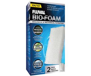 Fluval Cartucce di schiuma - 106/107