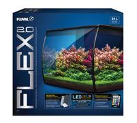 Acquario Kit Fluval Flex 2.0, Nero 34 L