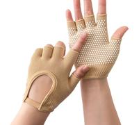 Fluxioxtna 1 paio di guanti a cinque dita guanto fitness esercizio guanto da allenamento antiscivolo in silicone guanto uomo donna sollevamento pesi guanto